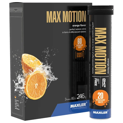 Maxler Max Motion 20 шт. x 3 шт. - апельсин