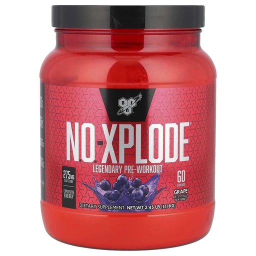 BSN No-Xplode new formula 1110г - виноград